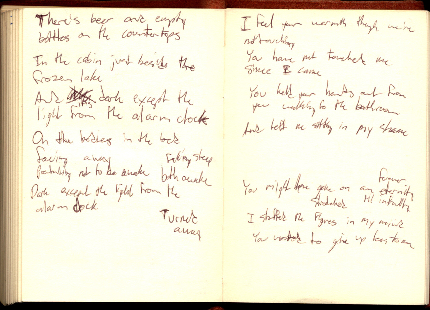 Nightlight Lyrics Sheet 29